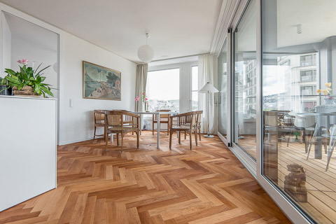 Fischgrät Birnbaum Schweiz Europa Allee Zürich