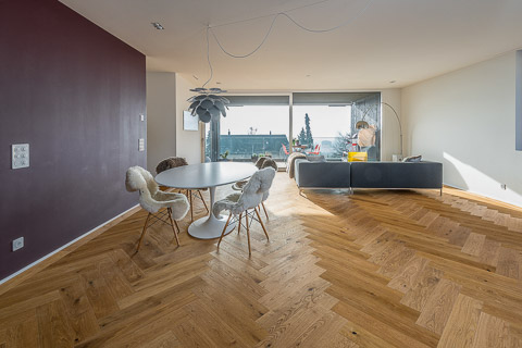 Fischgrät Eiche Waid Living Zürich 1