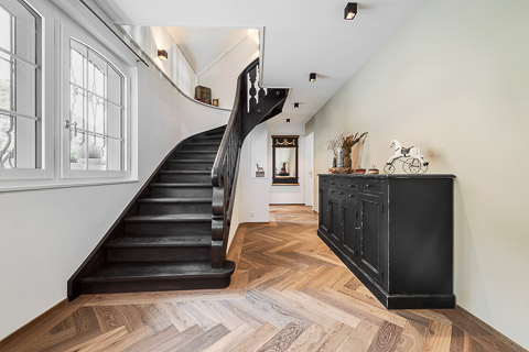 Fischgrät Eiche geräuchert Gerzensee2