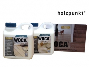 WOCA Holzbodenseife + Öl-Refresher + Pflegeanlei..